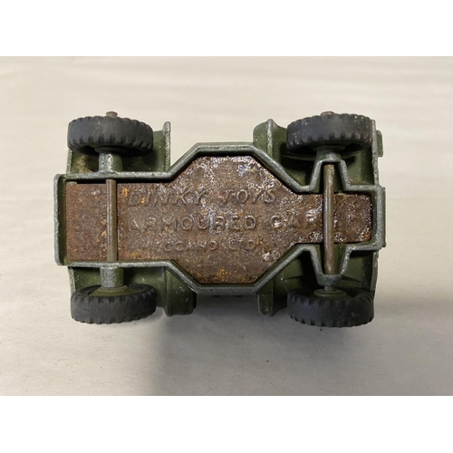 254 - Dinky Armoured Car in Play Worn Condition