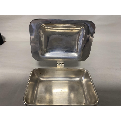 52 - Silver Plated Butlers Crumb/Ashtray in Good Clean Condition