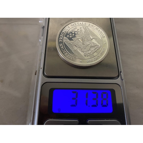 283 - APMEX .999 Silver 1 Troy Ounce Silver Coin (American Precious Metal Exchange)