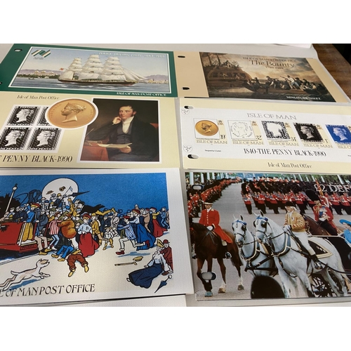 101 - Isle of Man Mint Stamp Presentation Packs x 10