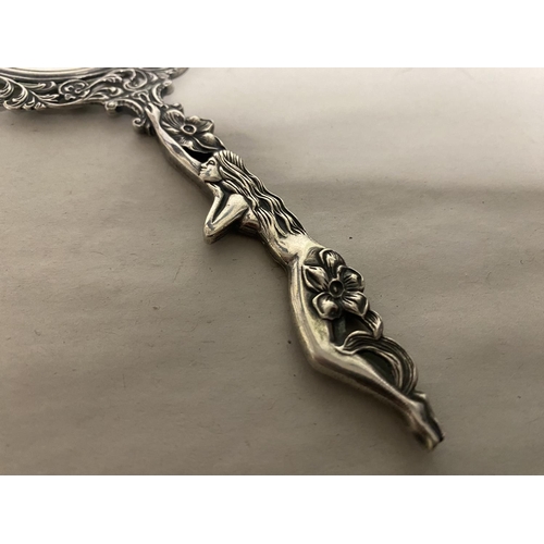 61 - Art Nouveau Style Sterling Silver 925 6