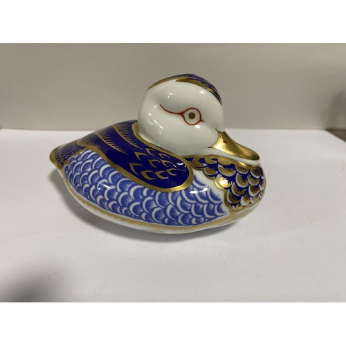 289 - Royal Crown Derby Duck (No Stopper)