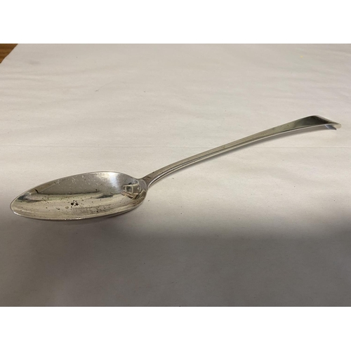 298 - c1784 Hallmarked Silver Baster by George Smith, 11