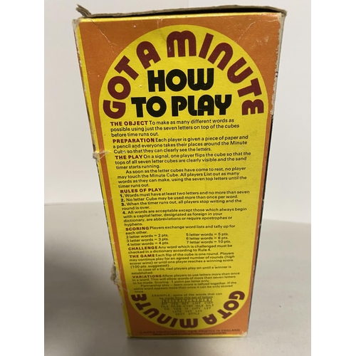 181 - Vintage Airfix 'Got a Minute' Game