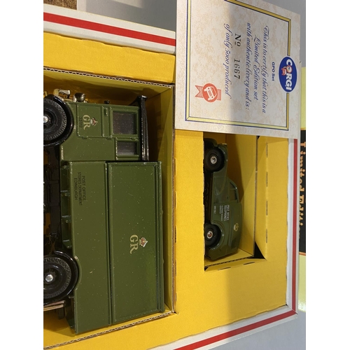 11 - Corgi Limited Edition 'GPO' Telephones Boxed Set with Cert.