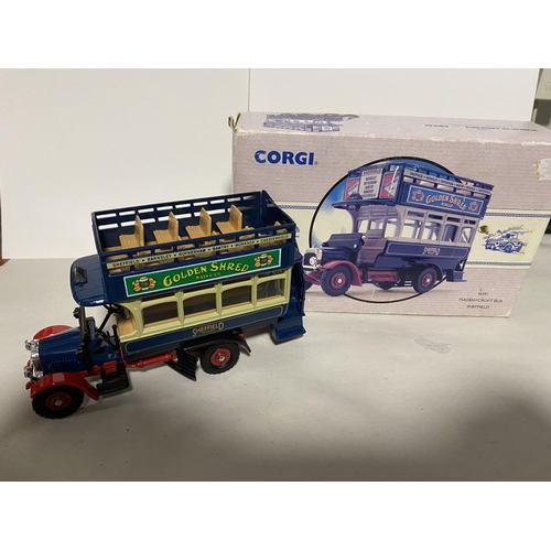 47 - Corgi Thornycroft Bus - Sheffield, Boxed 96991