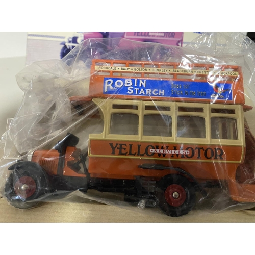 45 - Corgi Thornycroft Bus - Yelloways, Boxed, 96993