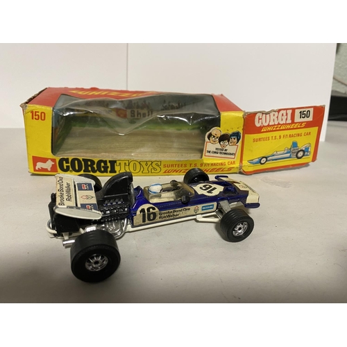 68 - Corgi Whizzwheels F1 Car, Model 150, Boxed