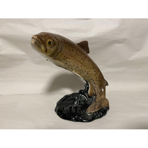 258 - Beswick Model of a Leaping Trout, Model 1032