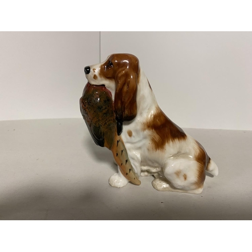 101 - Royal Doulton Cocker Spaniel with Pheasant, Model 1029