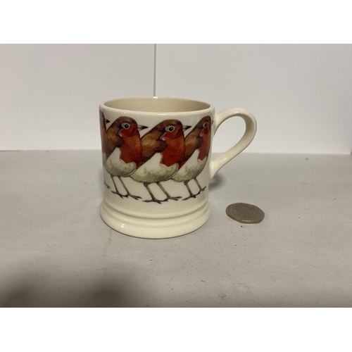 224 - Emma Bridgewater 'Robin's' Mug, Small