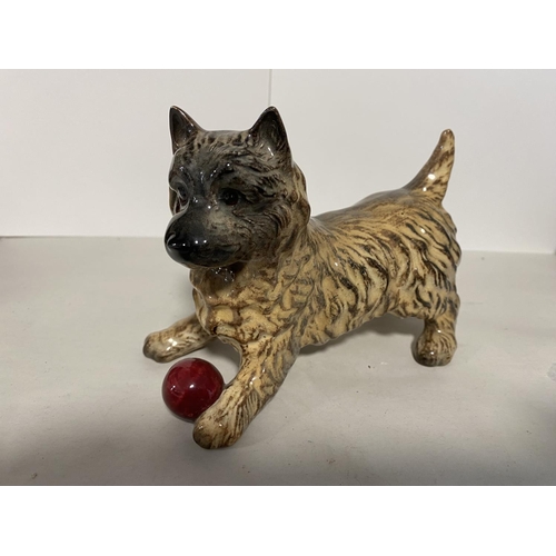 225 - Beswick Dog with Ball