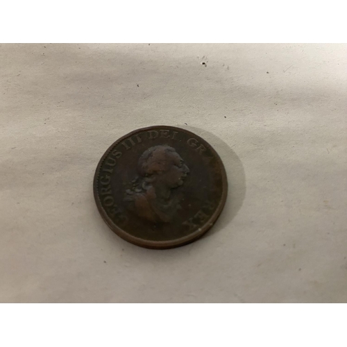 11 - 1799 Half Penny (wear)