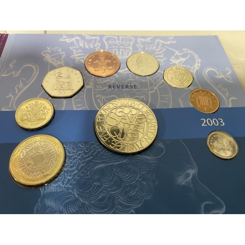 20 - Royal Mint Coin Sets - 1953-2003