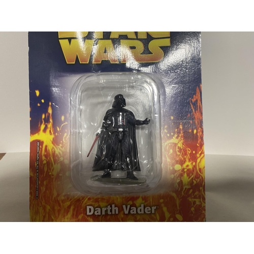 214 - Star Wars Metal 7cm Figure in Packaging - Darth Vader