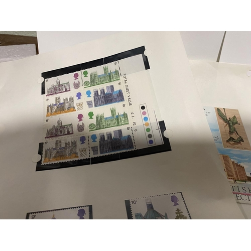 68 - 1969 British Architecture FDC & Mint Stamps