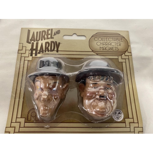 119 - Laurel & Hardy Fridge Magnets - New