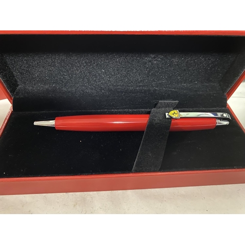 49 - Ferrari Ball Point Pen (new) by Sheaffer - Official Licensed Product