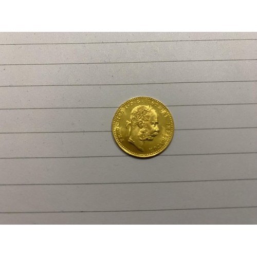 300 - 1915 Austrian 1 Ducat 3.49g of 23.68ct Gold