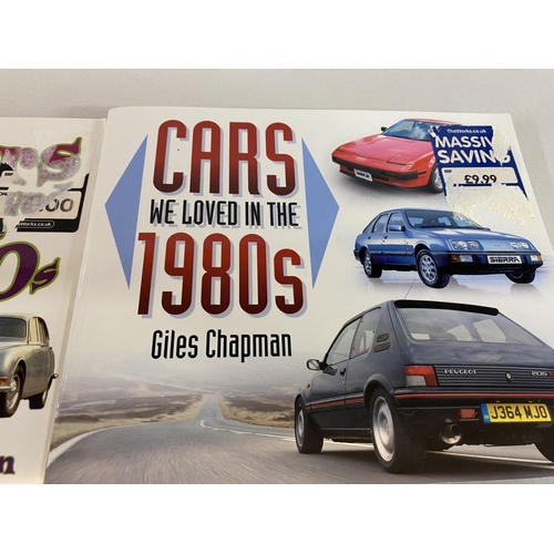 234 - 2 x Books - Cars we Loved from 1960's & 80's