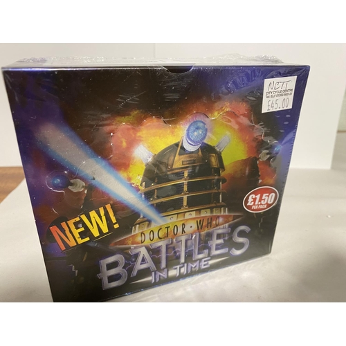 242 - Dr Who Battles in Time Sealed Packs of Trading Cards