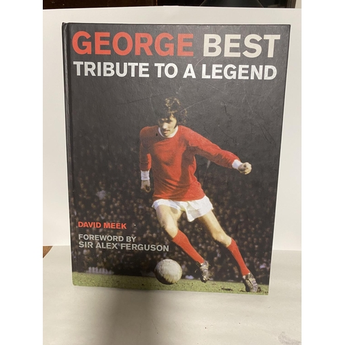 168 - Tribute to George Best - Hardback Book