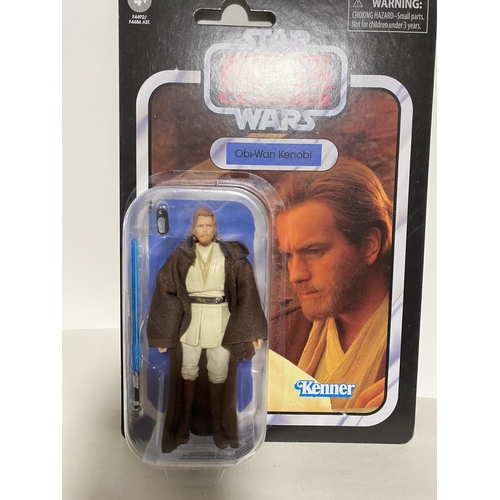 79 - Star Wars - Attack of the Clones - Obi Wan Kenobi, Packaged Figure