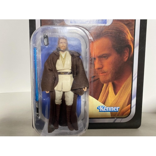 79 - Star Wars - Attack of the Clones - Obi Wan Kenobi, Packaged Figure