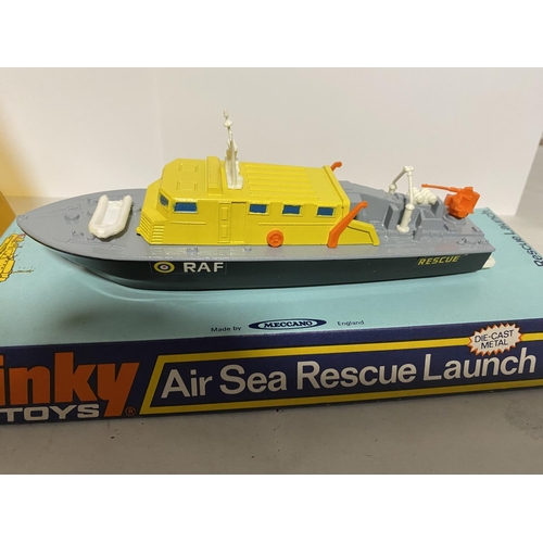 201 - Dinky 678 Airsea Rescue Launch in VGC with Box