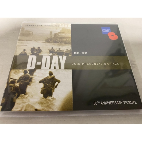 66 - D Day 60th Anniversary £5 Coin Pack