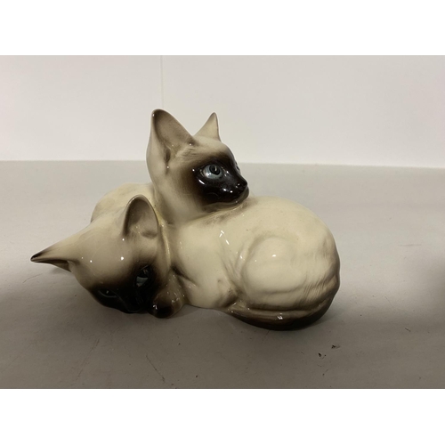 234 - Doulton Siamese Cats, Model 1296