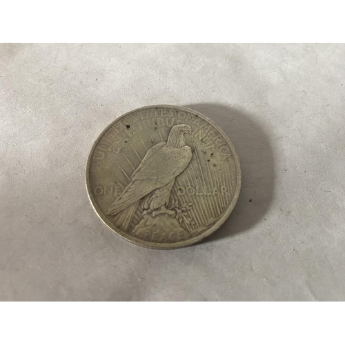 96 - 1922 Silver .900 US Peace Dollar