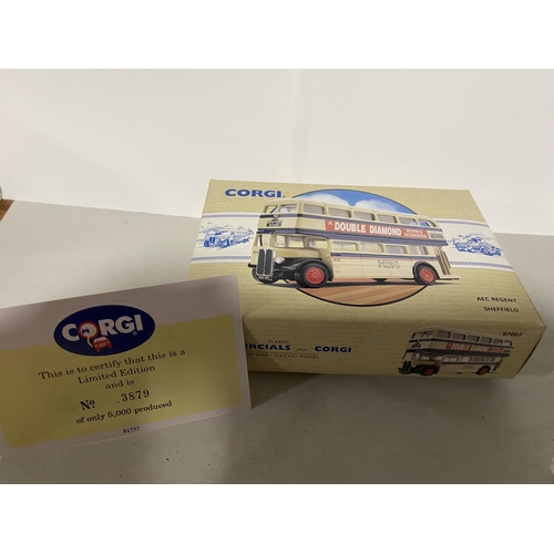 200 - Corgi Limited Edition Unopened AEC Regent Bus - Brighton (Double Diamond)