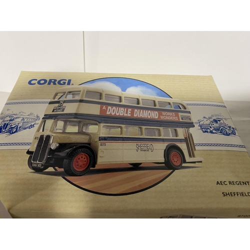 200 - Corgi Limited Edition Unopened AEC Regent Bus - Brighton (Double Diamond)