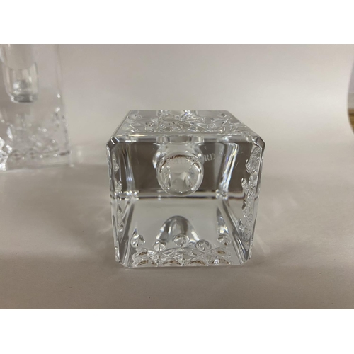 31 - Pair of Waterford Crystal 'Lismore Essence' 4