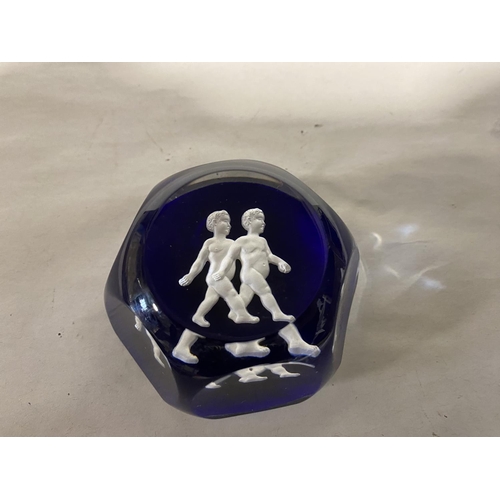 108 - Baccarat 'Gemini' Paperweight