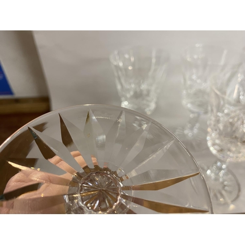 156 - Set of 6 Waterford Crystal 6.75