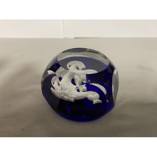 63 - Baccarat 'Capricorn' Paperweight