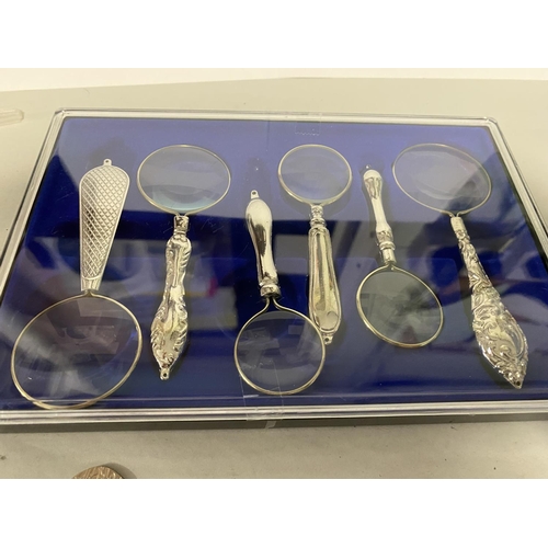 68 - Magnifying Glass Set of 6 - All Different Strengths