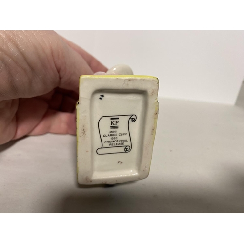 131 - Kevin Francis 11cm Toby Jug - Clarice Cliff - Promotional Release