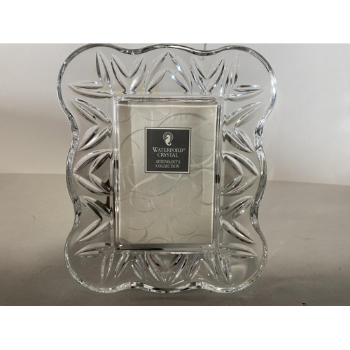 146 - Waterford Crystal Photo Frame, 5 x 4