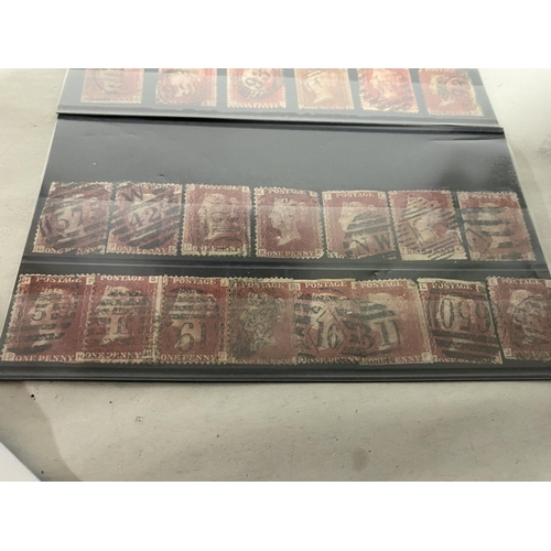 10 - Collection of 27 Penny Red Stamps