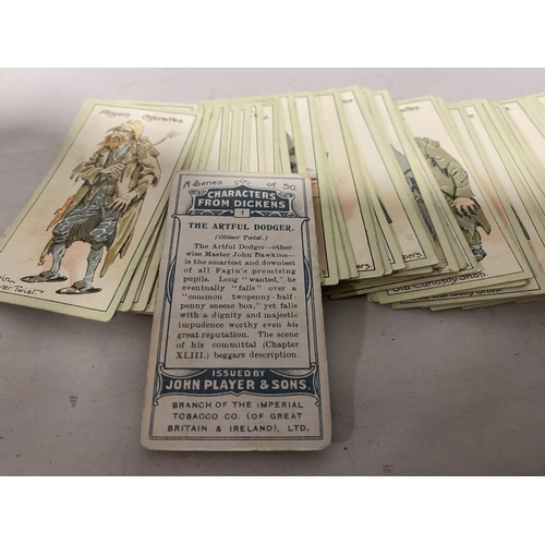 60 - Players Cigarette Cards - Characters from Dickens x 50