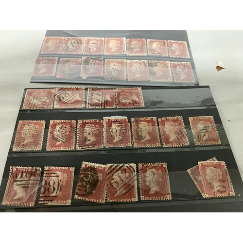 10 - Collection of 32 x Penny Red Stamps