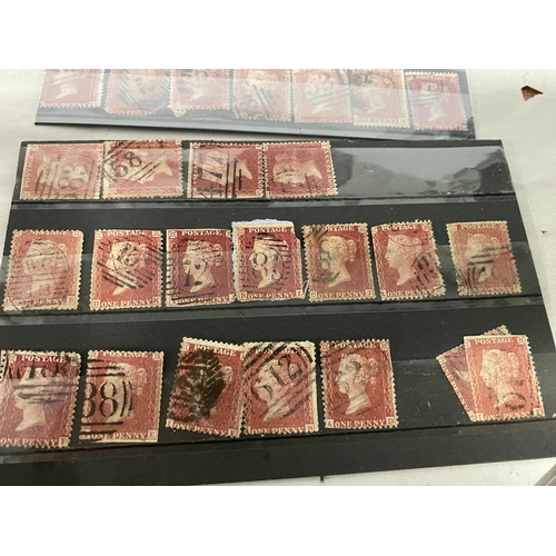 10 - Collection of 32 x Penny Red Stamps