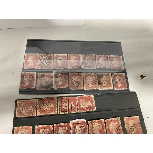 10 - Collection of 32 x Penny Red Stamps