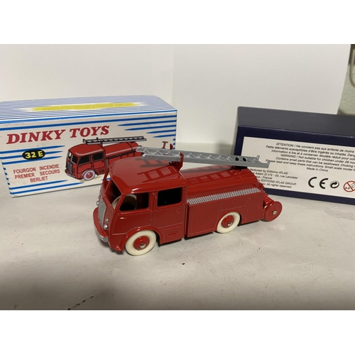 122 - Dinky (Atlas) Model 32E Fire Engine