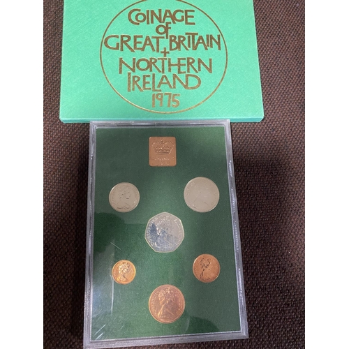 90 - 1975 UK & NI Proof Coin Set