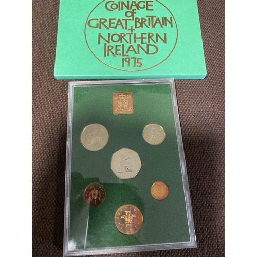 90 - 1975 UK & NI Proof Coin Set