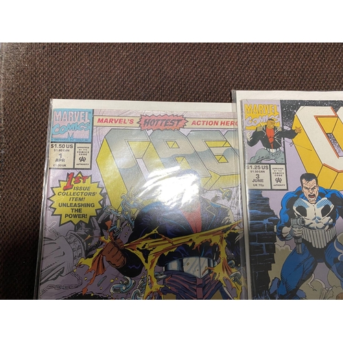 41 - Marvel Comics 'Cage' - Issues 1, 2 & 3 c1992